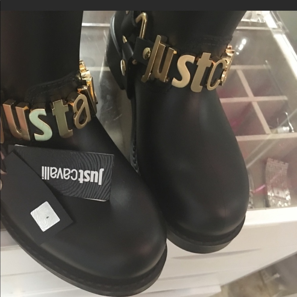 JUST CAVALLI 3D logo booties - Picture 2 of 8